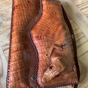 Alligator handbag